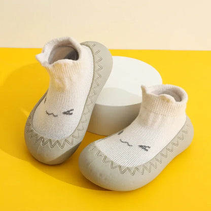 Baby Shoes – Soft Rubber Sole First Walkers, Non-Slip Toddler Sock Shoes for Boys & Girls (0-4Y)