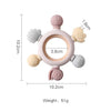 Baby Phone Teether Toy - Telephone Simulation, Sleeping Pacifier Clip Bracelet, Early Educational Learning Toy, Kids Gifts