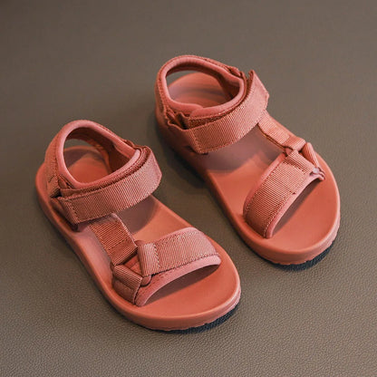 Kids’ Summer Sport Sandals – Flat Beach Shoes for Boys & Girls, Toddler Children’s Shoes