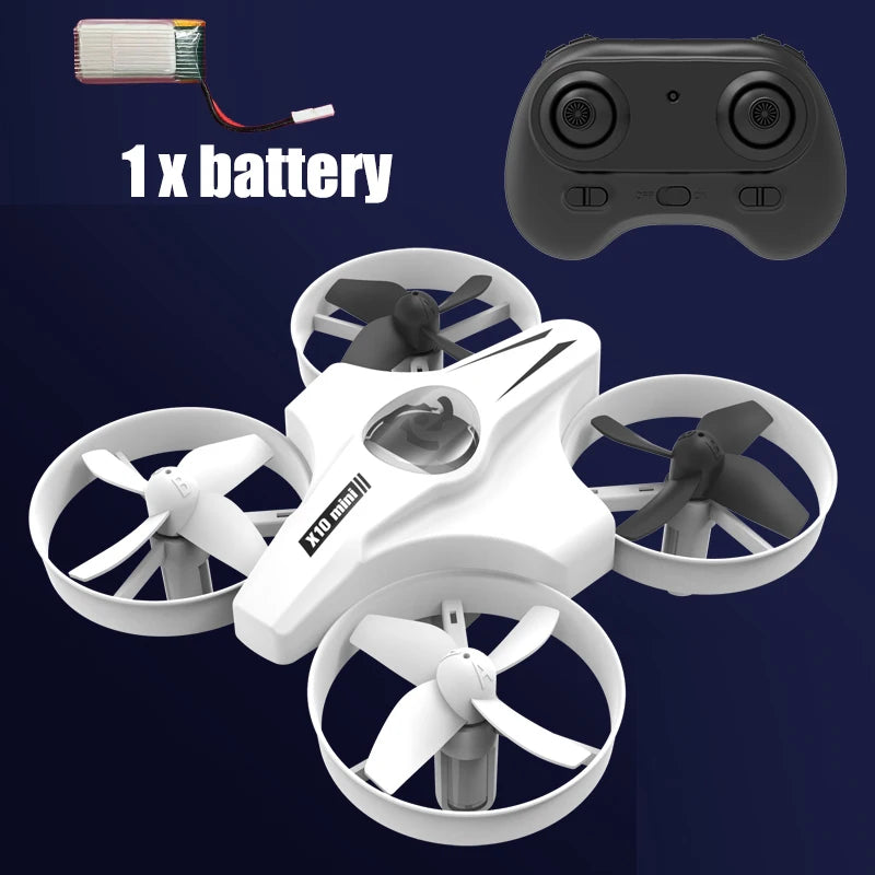 Mini RC Drone 4CH – 6-Axis Headless Mode Quadcopter with 360° Flip for Kids