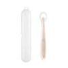 Baby Food Feeding Spoon Set – Stainless Steel Scraping & Soft Silicone Spoon for Infants and Toddlers – Includes Storage Box – BPA Free Baby Utensils for Puree, Soft Foods & Weaning