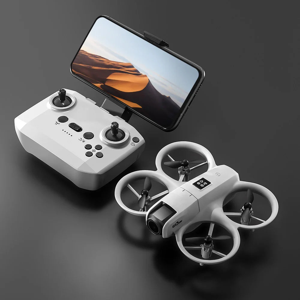 GT3 Optical Flow Localization Drone Wide Angle HD 8K Dual Camera Height Hold RC Obstacle Avoidance Foldable Quadcopter Toy