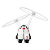 Hand-Controlled Flying UFO Drone Toy – Luminous Astronaut Mini RC Aircraft (17 x 10 x 12 cm / 6.69 x 3.94 x 4.72 in) USB Rechargeable Indoor & Outdoor Toy for Kids