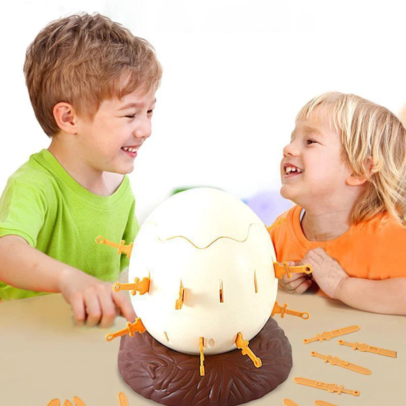 Mini Penguin Pirate Bucket Toy - Novelty Plug-In, Funny Parent-Child Interactive Game, Party & Thinking Training Toy