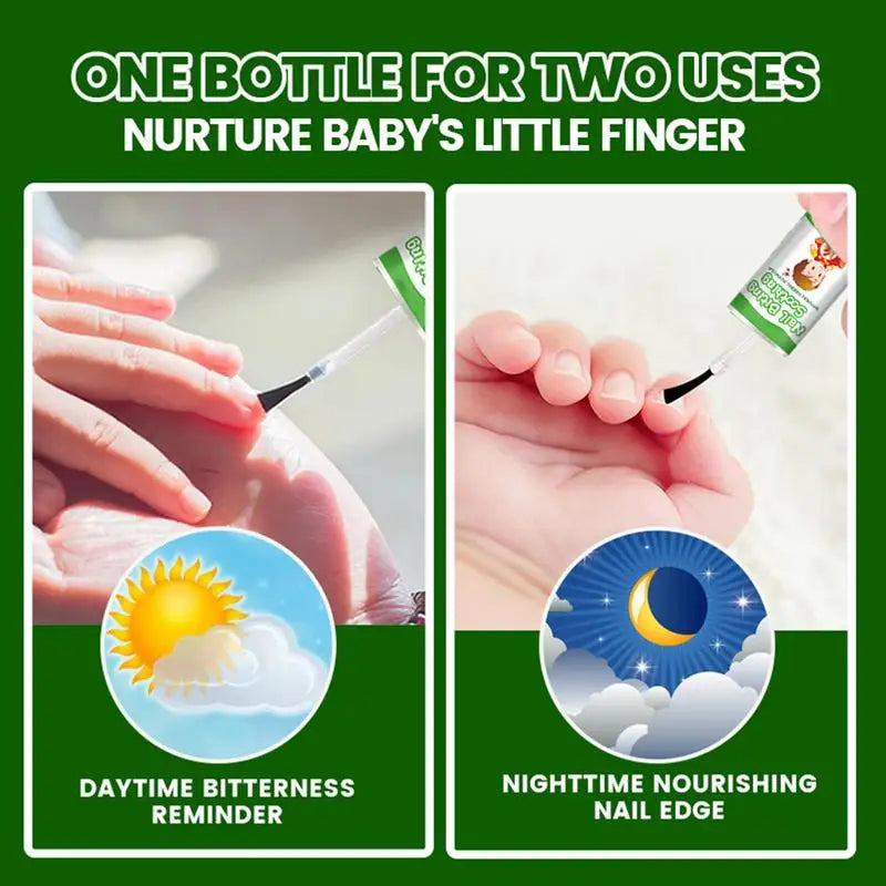 Nail Biting Prevention – Bitter Stop Nail Biting, Natural Thumb Sucking Prevention for Adults & Children, Safe Nail Care with Bitter Taste