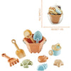 Baby Beach Toy Set With Plastic Shovels & Buckets — Outdoor Sand & Water Play For Kids