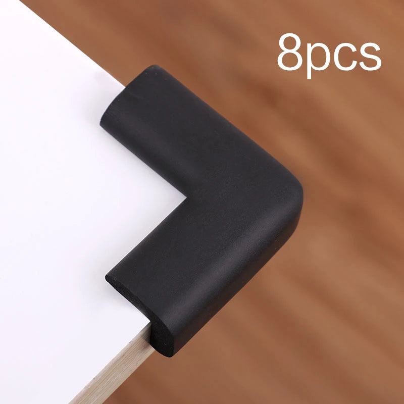 8Pcs Children Protection Corner Guards 55x55mm Soft Table Desk Baby Safety Edge Protectors