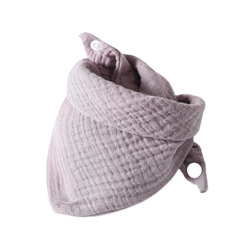 Baby Bandana Bibs | Muslin Drooling Bib for Infants 0-1 Year | High Absorbent Teething & Soothe Towel | Stylish Floral Design - Kidzy Market