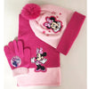 Disney Frozen Elsa and Anna Winter Accessories Set – 3-Piece Scarf, Hat, and Gloves for Kids, Keep Warm Knitting Woolen Yarn Cap