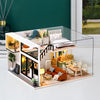 3D Wooden Mini Dollhouse Kit with Furniture – DIY Handmade Miniature House Puzzle for Ages 14+