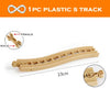 1-Piece Wooden Train Track Accessory – Compatible Railway Piece for Kids Wooden Train Sets, Educational Toy