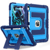 11-Inch (27.9 cm) Rugged Shockproof iPad Case with Stand — Heavy-Duty Rubber Protective Cover for 11-inch, 10.9-inch and Select 8.3-inch iPads, Kids-Proof