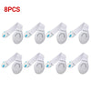 1-20PCS Child Safety Lock Baby Safety Protection Drawer Door Cabinet Lock Plastic Protection Kids Safety Door Lock