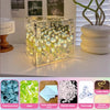 Creative DIY Tulip Flower 3D Small Night Lamp Material Kit for Couples Gift