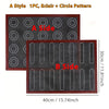 1PC Perforated Silicone Baking Mat, Reusable Non-Stick Oven Liner for Cookies, Macaron, Bread