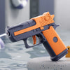 Kids Mechanical Continuous Firing Water Gun – High Pressure Mini Pistol Toy