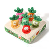 Montessori Pull Carrot Plush Sensory Toy for Babies & Toddlers - Fine Motor Matching Puzzle Educational Toy
