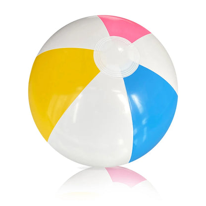 10-Piece Colorful Inflatable Balls Set for Swimming Pool and Water Games