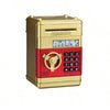 Electronic ATM Piggy Bank with Password Lock, Coin Savings Box