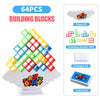 Balance Stacking Board Game – Tower Block Puzzle Toy for Kids and Adults, Family Party Game