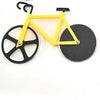 Bicycle Pizza Cutter Stainless Steel Wheel Roller Slicer
