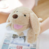 Stuffed Plush Hand and Finger Puppets, Duck Lamb Cow Dog Horse Educational Toy for Kids