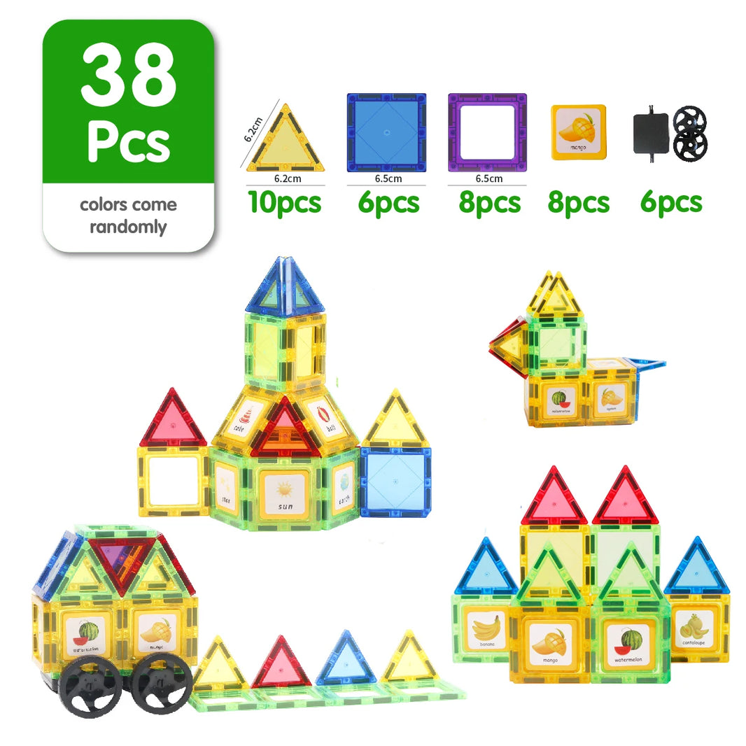 Magplayer Magnetic Building Blocks Construction Set