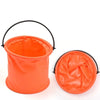 Folding Collapsible Beach Sand Play Bucket Toy for Outdoor Gardening and Pool Fun