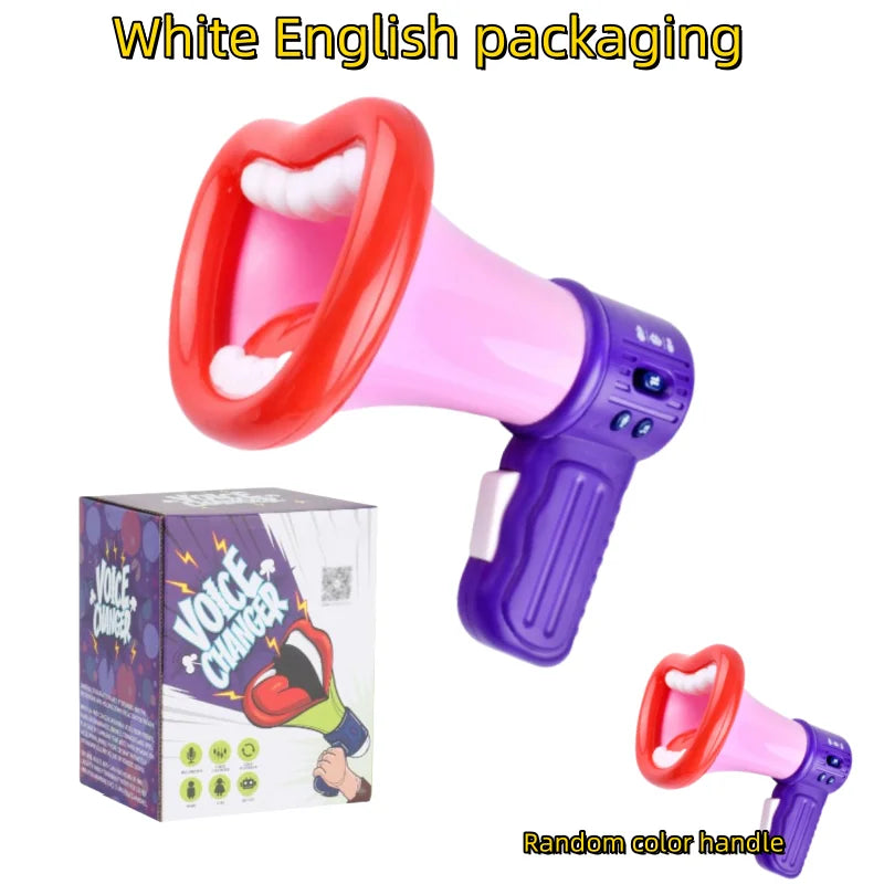 Funny Voice Changer Big-Mouthed Loudspeaker Recording Toy Handheld Microphone
