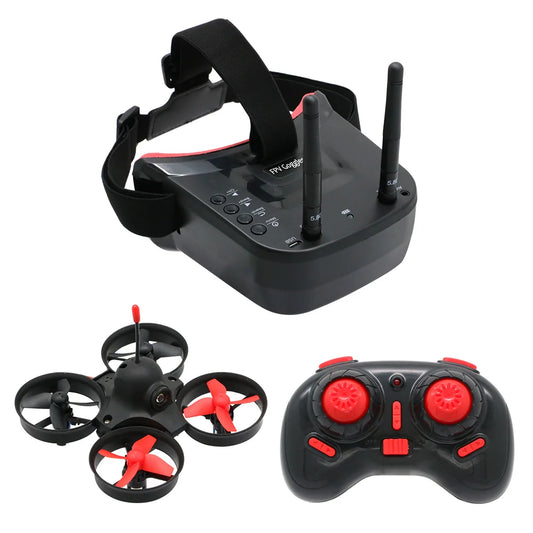 RTF Micro FPV Racing Quadcopter – 5.8G 800TVL Camera with 3-Inch FPV Goggles