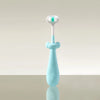 3D Stereo Three-Sided Toothbrush, Ultra Fine Soft Bristles, Kids Toothbrush with Tongue Scraper for Deep Oral Care