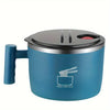 Large Ramen Bowl with Lid and Handle - 1000ml (35oz) Eco-Friendly Soup Bowl for Home and Travel