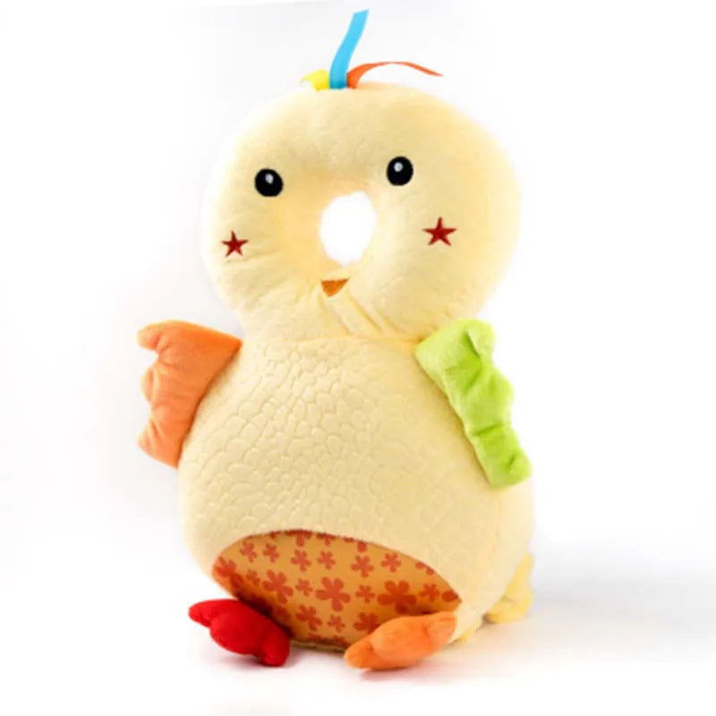 1-3 Year Baby Safety Head Protector – Plush Cartoon Cushion Backpack with Soft PP Cotton for Toddlers