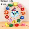 Children’s Wooden Stack Toy Color and Shape Classification Puzzle