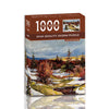 38x26cm Mini Jigsaw Puzzle, 1000 Pieces for Adults, Famous Oil Painting Van Gogh, Christmas Gift Toy, Educational Toy