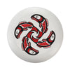 Flying Disc Frisbee - 200mm (7.9 in) & 275mm (10.8 in) Portable Flying Saucer for Outdoor Sports, Kids & Adults