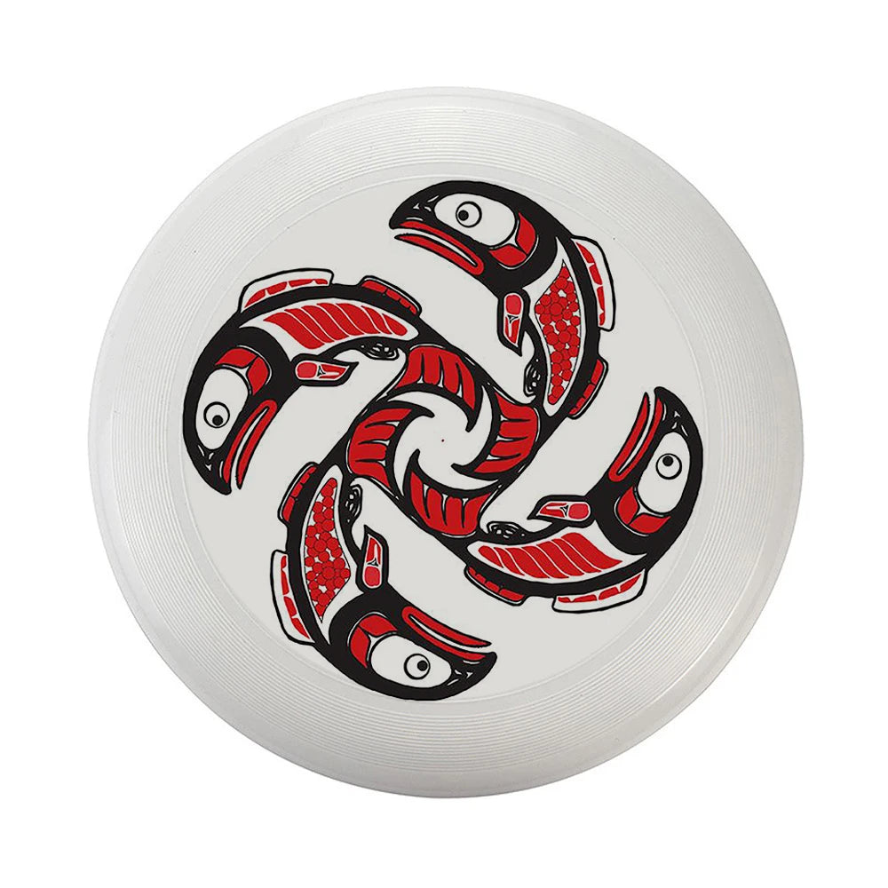 Flying Disc Frisbee - 200mm (7.9 in) & 275mm (10.8 in) Portable Flying Saucer for Outdoor Sports, Kids & Adults