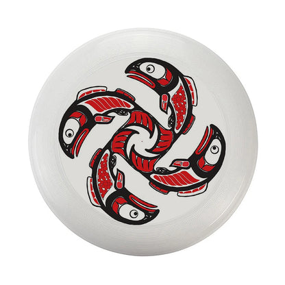 Flying Disc Frisbee - 200mm (7.9 in) & 275mm (10.8 in) Portable Flying Saucer for Outdoor Sports, Kids & Adults
