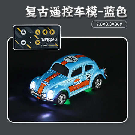 Wireless Mini Beetle Alloy RC Car with Mobile Phone Control