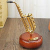 Music Box Retro Phonograph Home Decoration Holiday Gift Classical Vintage Art Craft Table Ornament