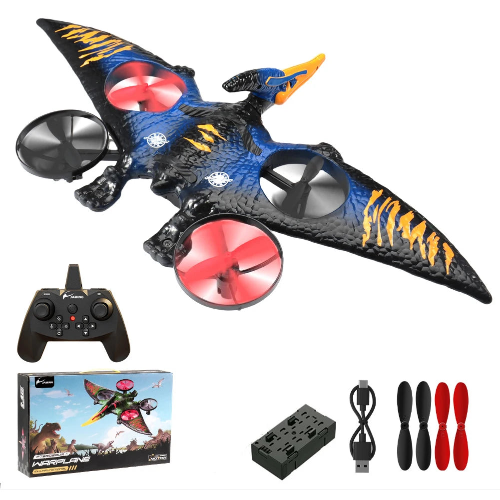 L0712 RC Plane 2.4G Remote Control Gravity Sensing Helicopter Glider with Light EPP Foam