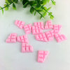 10pcs 23x16mm Mix Chocolate Polymer Slime Box - DIY Modeling Clay Kit with Charms, Plasticine Accessories for Kids