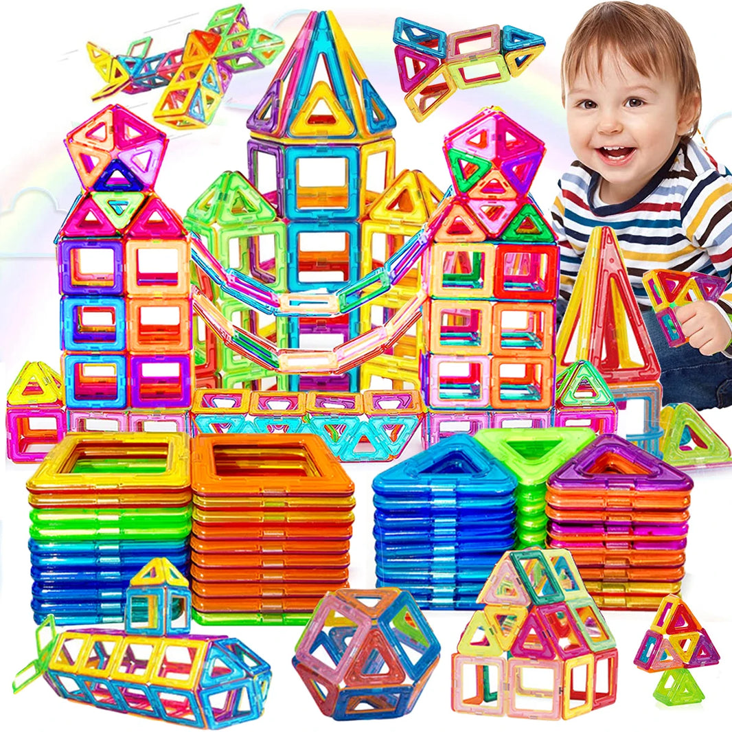 Magnetic Building Blocks Big and Mini Size DIY Construction Set