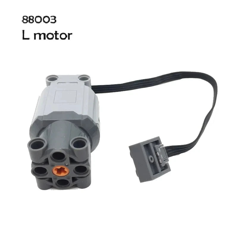 MOC Power Functions Motor Kit – IR Remote Control, Receiver, and Battery Box for Technical Building Blocks
