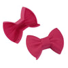 2pcs Silicone Bow Shape Oven Mitts Heat Resistant Cooking Gloves