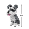 Cartoon Cat & Dog Building Blocks DIY Educational Puzzle Toy - Parent-Child Interactive ABS Small Blocks Compatible with Standard Bricks