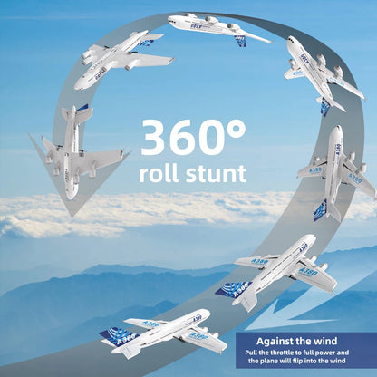 A380 Airbus RC Airplane Foam 2.4G Glide Fixed Wing RTF Outdoor Toy
