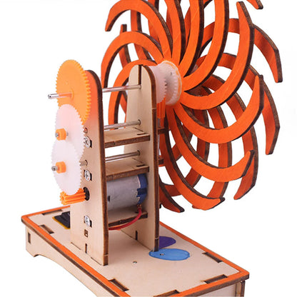 DIY Handmade Magic Window Science Experiment Kit, Physics Education Model Toy for Children Gift