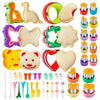 30/48-Piece Sandwich Cutter Set for Kids Cookie, Bread & Fruit Shape Molds