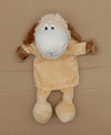 35cm Cartoon Animal Hand Puppets, Lion Elephant Pig Parent-Child Game Toys for Kids